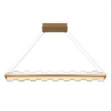 Eurofase 46803-023 - Bruco 2 Light LED Chandelier in Gold