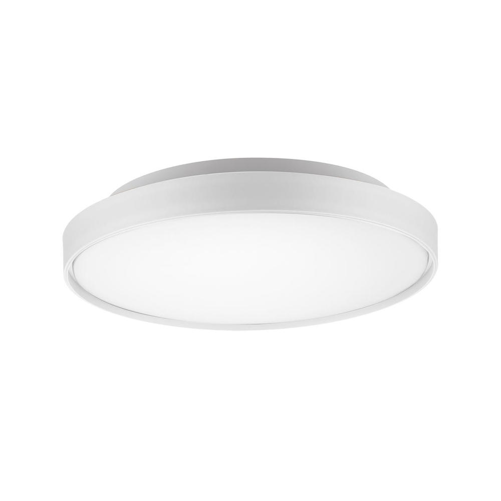 Brunswick 18-in White LED Flush Mount