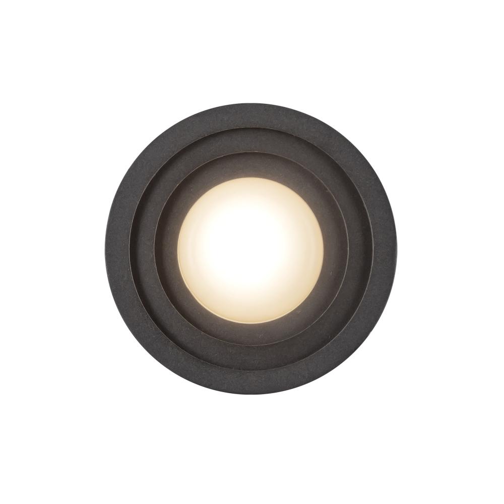 Arco 5-in Black LED Wall Sconce