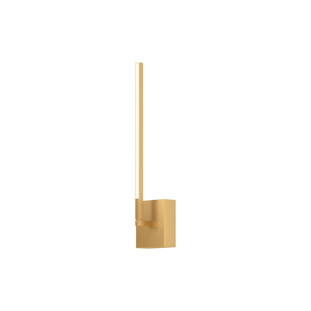 Pandora 18-in Brushed Gold LED Wall Sconce