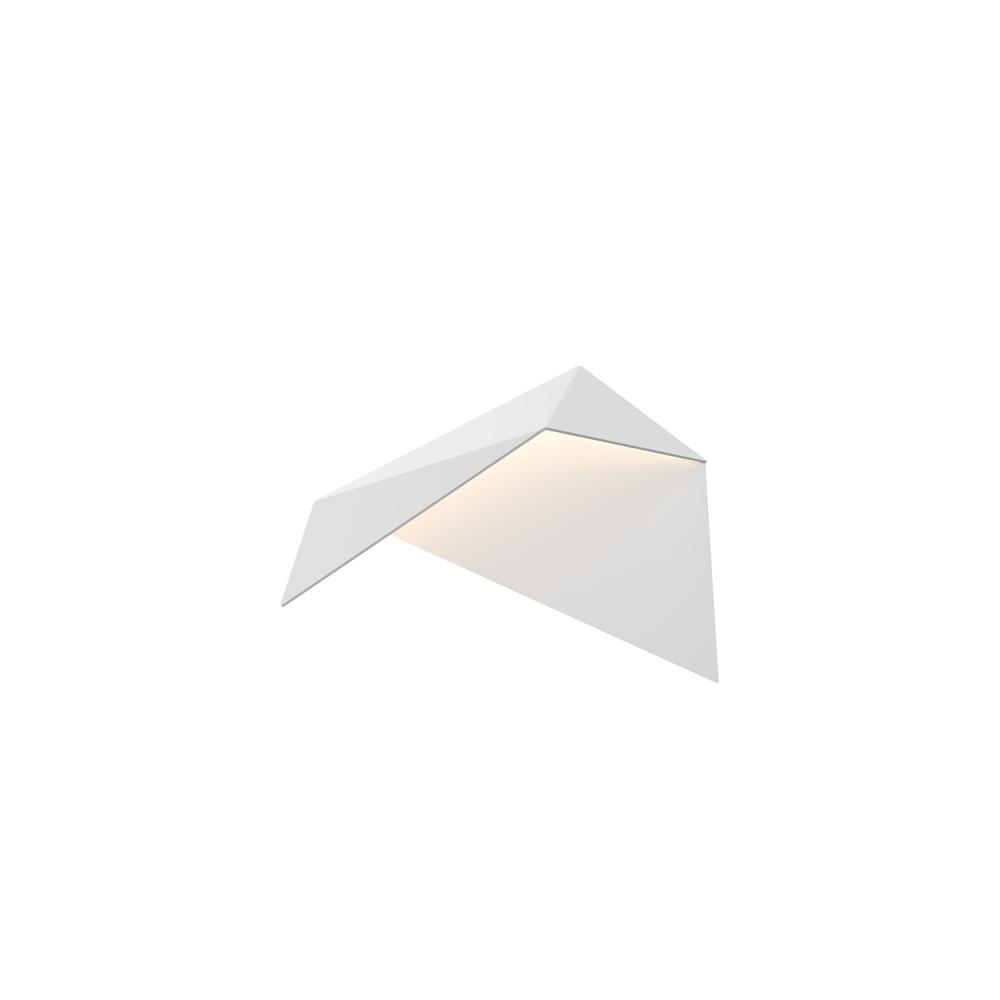 Taro 10-in White LED Wall Sconce