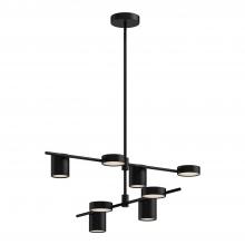 Kuzco Lighting Inc CH96840-BK-UNV - Jayden 40-in Black LED Chandeliers