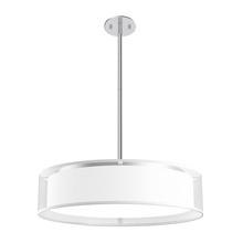 Kuzco Lighting Inc PD7920-WOR - Dalton 20-in White Organza LED Pendant