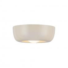 Kuzco Lighting Inc FM68506-PW - Hayden 6-in Pearl White LED Flush Mount