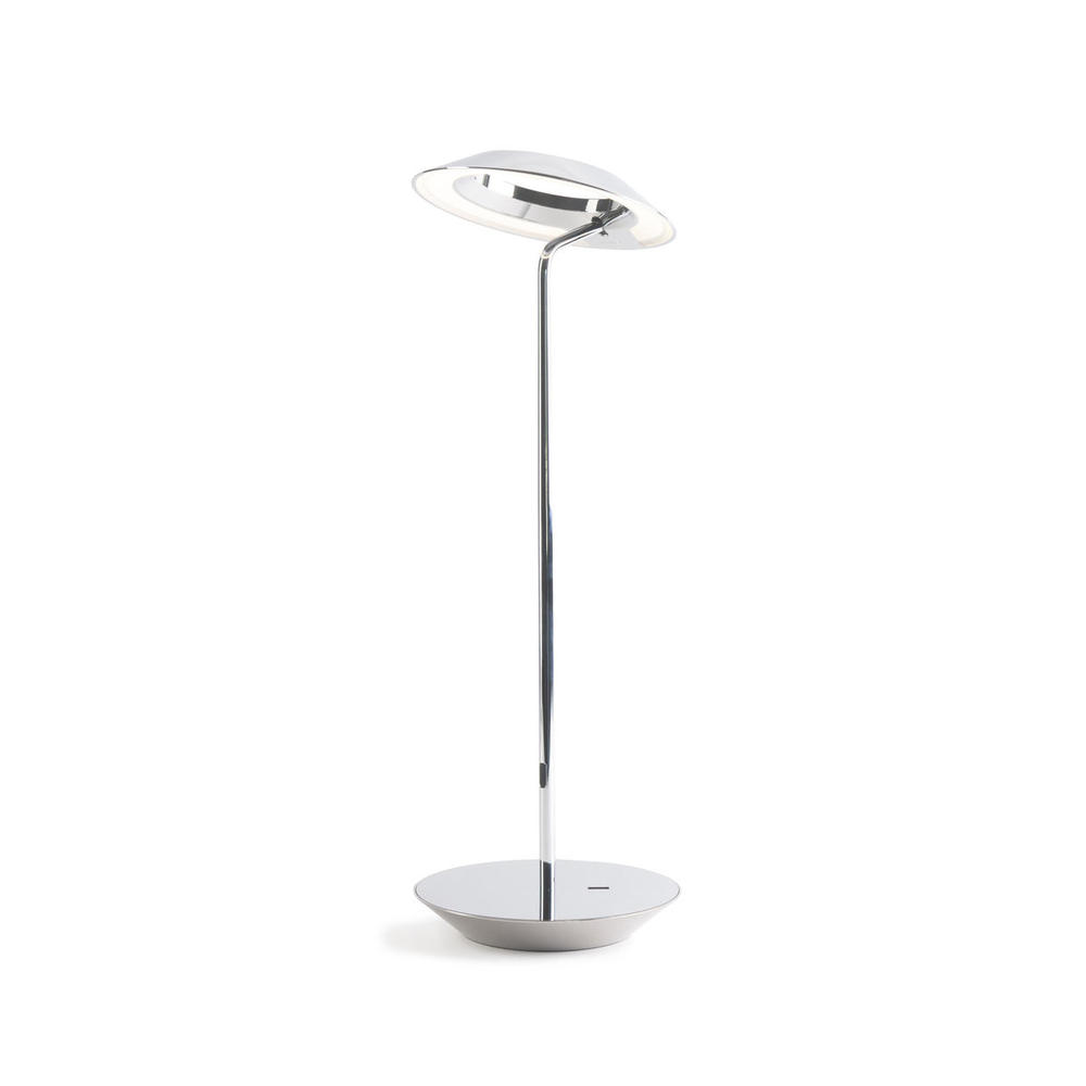 Royyo Desk Lamp, Chrome body, Chrome base plate