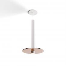 Koncept Inc CMP-S1-S-16-MWT+GTEA9 - Combi Pendant 16" Single Unit Matte White with Matte White Canopy