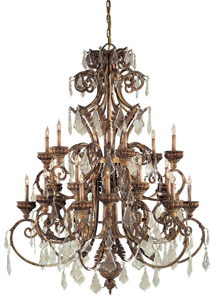 24 LIGHT CHANDELIER