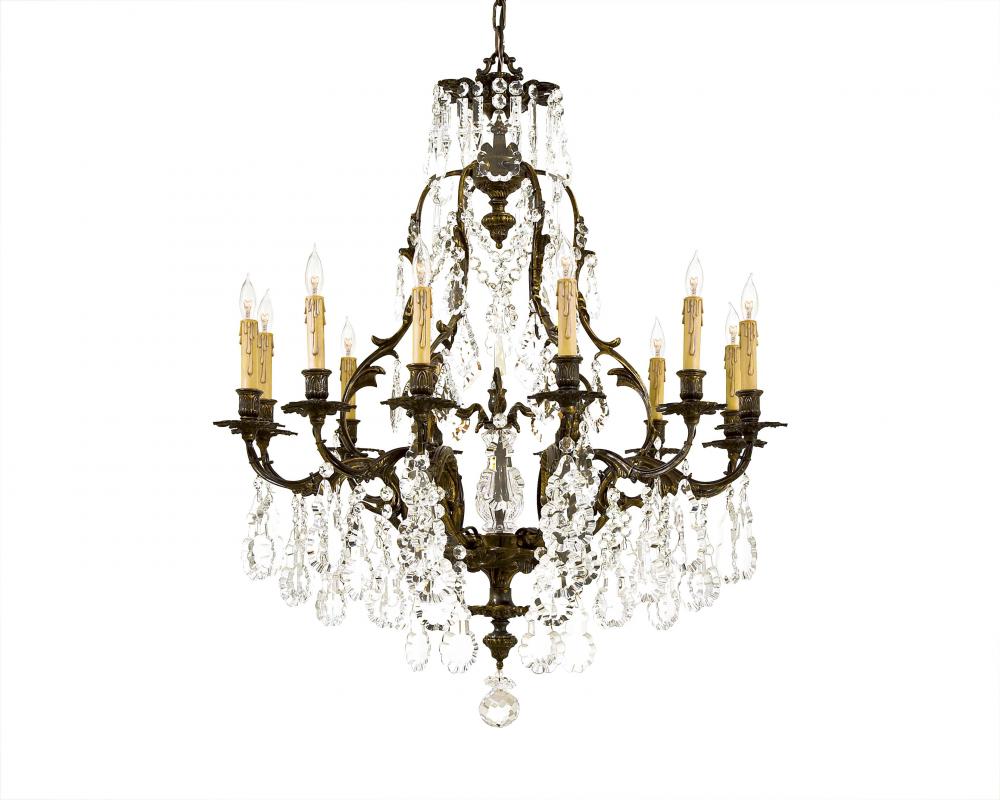 12 LIGHT CHANDELIER