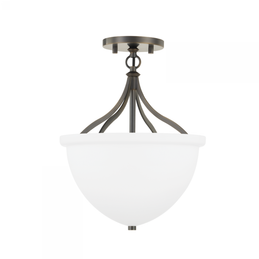 1 LIGHT SEMI FLUSH