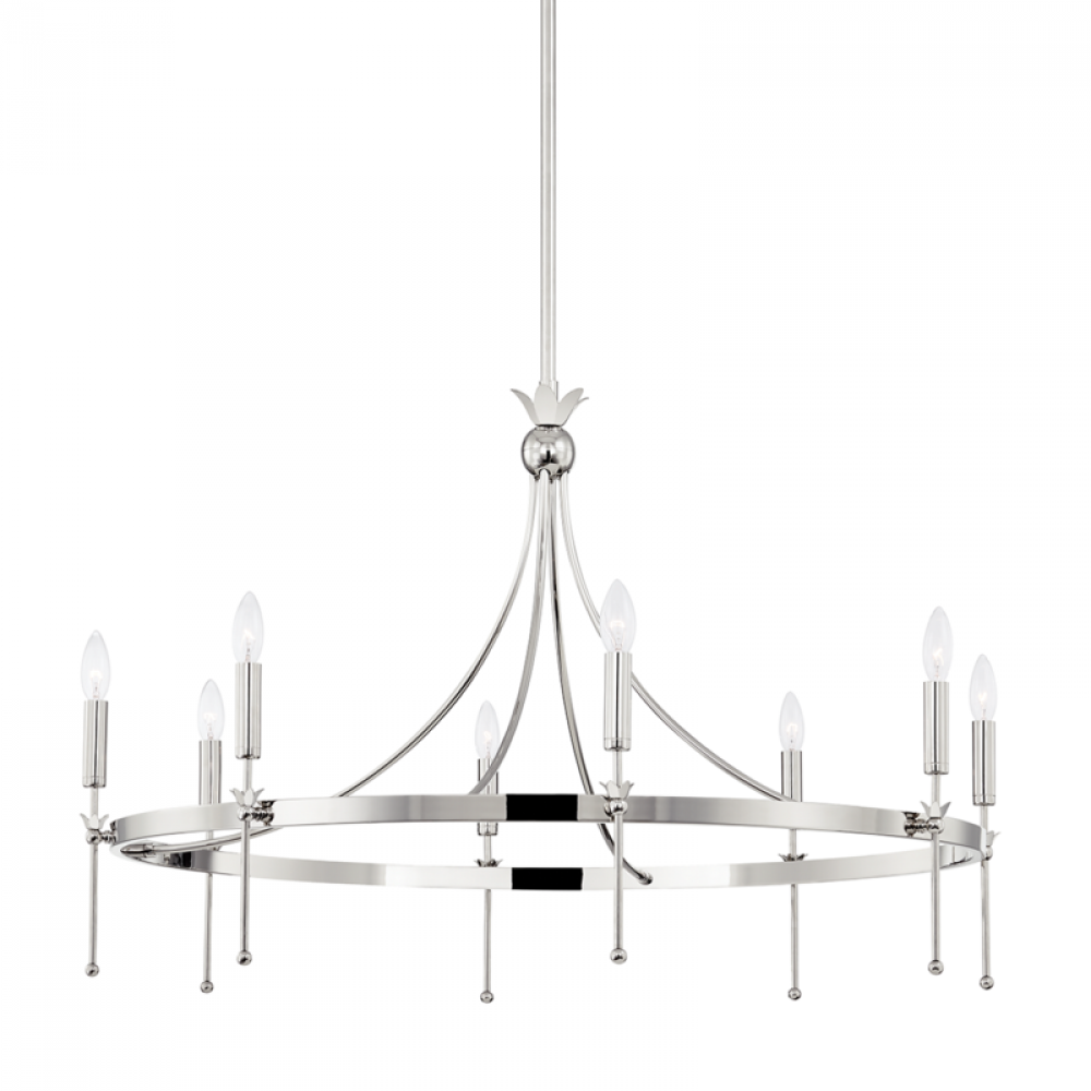 8 LIGHT CHANDELIER