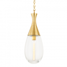 Hudson Valley 3938-AGB - 1 LIGHT PENDANT