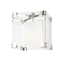 Hudson Valley 4100-PN - 1 LIGHT FLUSH MOUNT