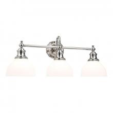 Hudson Valley 5903-PN - 3 LIGHT BATH BRACKET