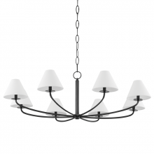 Hudson Valley BKO902-OB - 8 LIGHT CHANDELIER