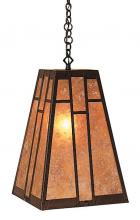 Arroyo Craftsman AH-12M-P - 12" asheville hanging pendant