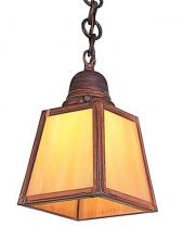 Arroyo Craftsman AH-1TF-P - a-line shade pendant with t-bar overlay