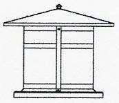 Arroyo Craftsman BC-17CR-N - 17" berkeley column mount