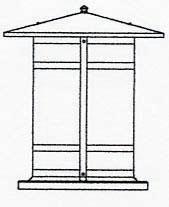 Arroyo Craftsman BC-17LCR-BK - 17" berkeley long body column mount