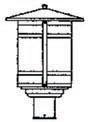 Arroyo Craftsman BP-11LWO-P - 11" berkeley long body post mount