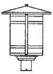 Arroyo Craftsman BP-14LWO-S - 14" berkeley long body post mount