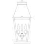 Arroyo Craftsman CRC-10RM-VP - 10" croydon column mount