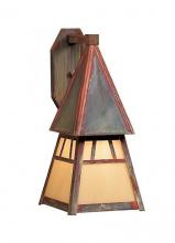 Arroyo Craftsman DS-6CR-BZ - 6" dartmouth sconce