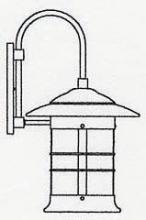 Arroyo Craftsman NB-14OF-BZ - 14" newport wall mount