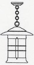 Arroyo Craftsman NH-14GW-VP - 14" newport pendant