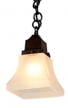 Arroyo Craftsman RH-1-BK - ruskin one light pendant