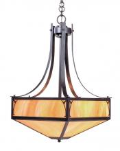 Arroyo Craftsman SGCH-20M-VP - 20" saint george inverted chandelier