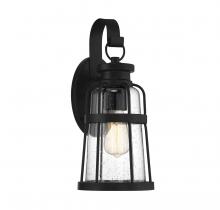 Lighting One US V6-L5-2941-BK - Quinton 1-Light Medium Outdoor Wall Lantern in Matte Black