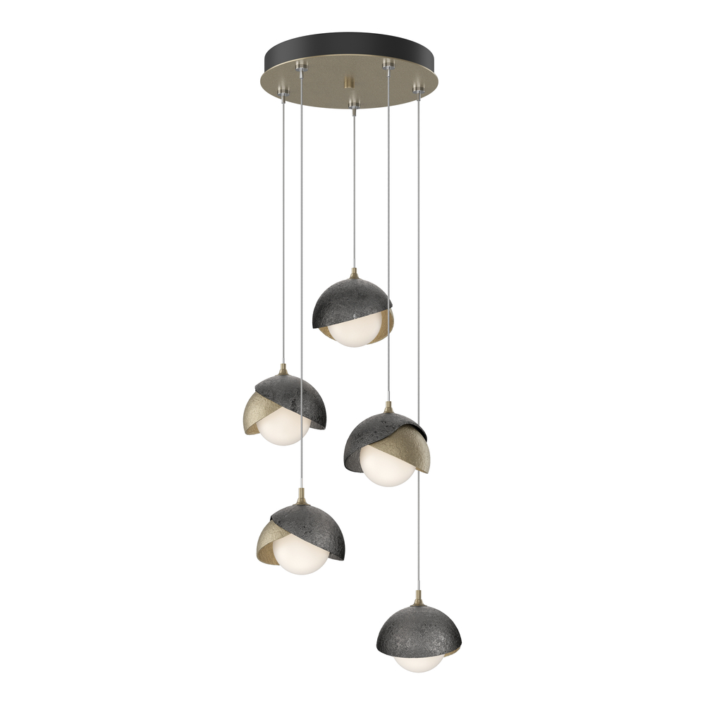 Brooklyn 5-Light Double Shade Pendant