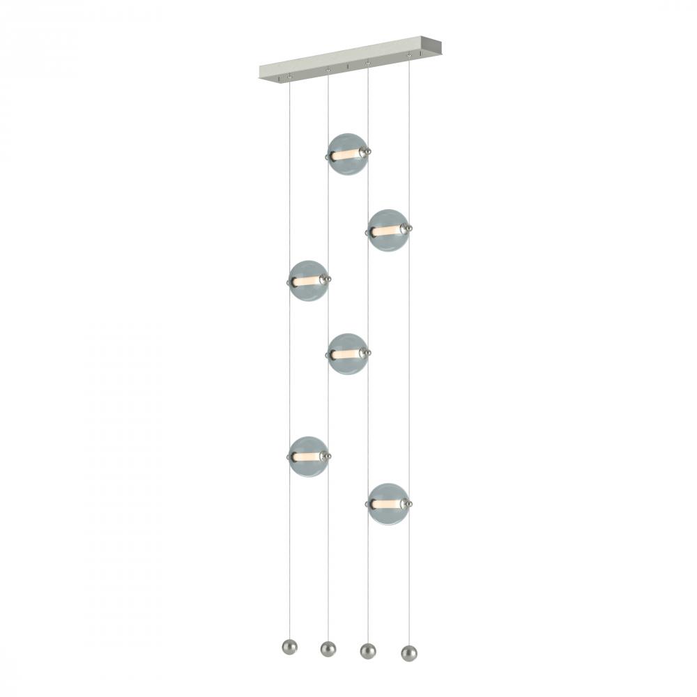 Abacus 6-Light Ceiling-to-Floor LED Pendant