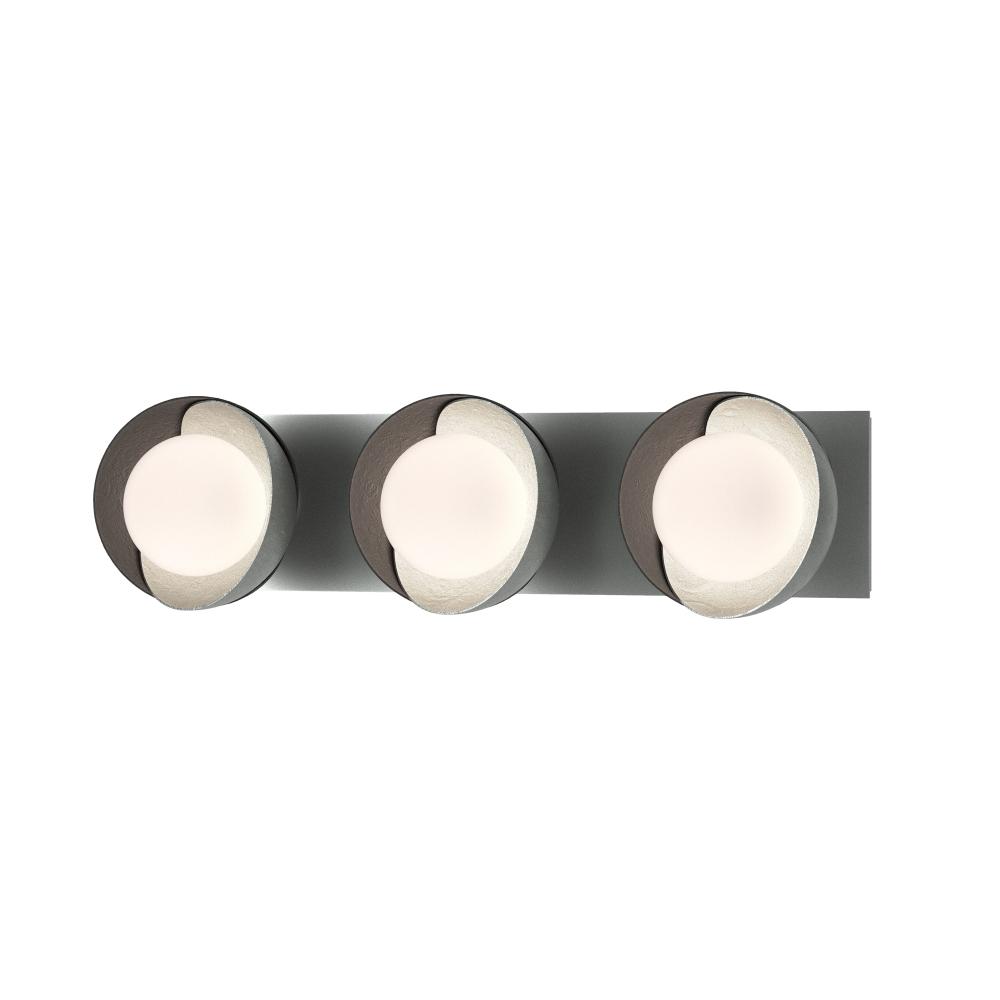 Brooklyn 3-Light Straight Double Shade Bath Sconce