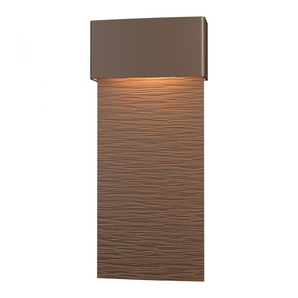 Stratum Large Dark Sky Friendly LED Outdoor Sconce