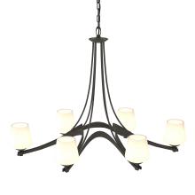 Hubbardton Forge 104106-SKT-20-GG0236 - Oval Ribbon 6 Arm Chandelier