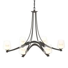 Hubbardton Forge 104116-SKT-20-ZU0291 - Oval Ribbon 6 Arm Chandelier