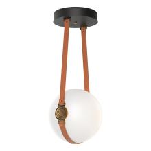 Hubbardton Forge 121047-LED-10-27-LC-HF-GG0670 - Derby Small Semi-Flush