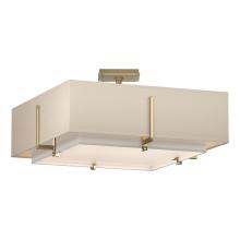 Hubbardton Forge 126510-SKT-86-SF1605-SA2012 - Exos Square Double Shade Semi-Flush