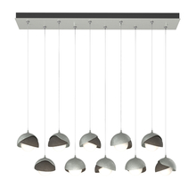 Hubbardton Forge 131205-SKT-STND-82-07-GG0711 - Brooklyn 10-Light Double Shade Pendant