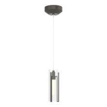 Hubbardton Forge 161180-SKT-STND-07-ZM0065 - Exos Glass Low Voltage Mini Pendant