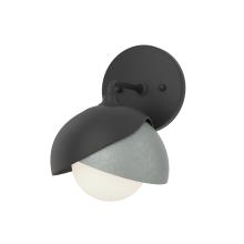 Hubbardton Forge 201374-SKT-10-82-GG0711 - Brooklyn 1-Light Double Shade Bath Sconce