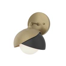 Hubbardton Forge 201374-SKT-84-10-GG0711 - Brooklyn 1-Light Double Shade Bath Sconce