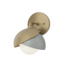 Hubbardton Forge 201374-SKT-84-82-GG0711 - Brooklyn 1-Light Double Shade Bath Sconce