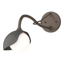 Hubbardton Forge 201376-SKT-05-20-GG0711 - Brooklyn 1-Light Single Shade Long-Arm Sconce