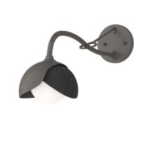 Hubbardton Forge 201377-SKT-07-10-GG0711 - Brooklyn 1-Light Double Shade Long-Arm Sconce