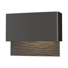 Hubbardton Forge 302630-LED-14-80 - Stratum Dark Sky Friendly LED Outdoor Sconce