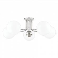 Mitzi by Hudson Valley Lighting H105605-PN - Stella Semi Flush