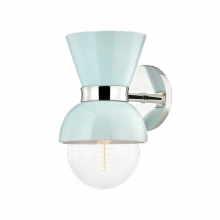 Mitzi by Hudson Valley Lighting H469101-PN/CRB - Gillian Wall Sconce