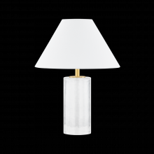 Mitzi by Hudson Valley Lighting HL971201-AGB - Mandy Table Lamp